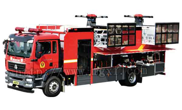 无人机智能指挥作业车